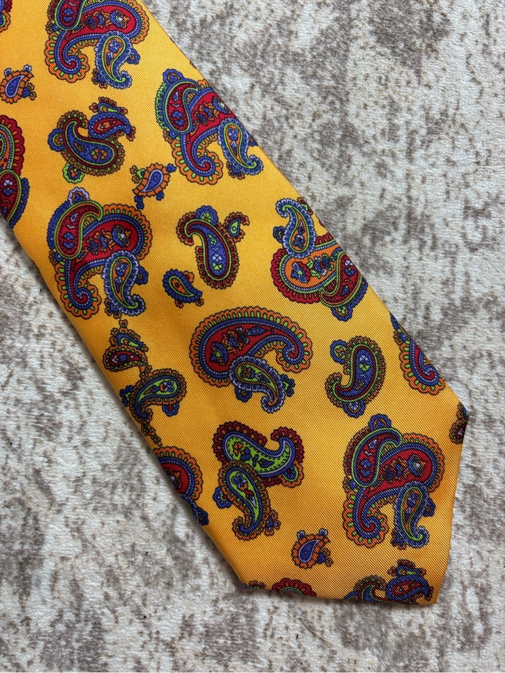 Vintage Robert Talbott Paisley Silk Tie